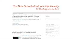 Desktop Screenshot of newschoolsecurity.com